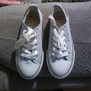 Girls levi canvas shoes